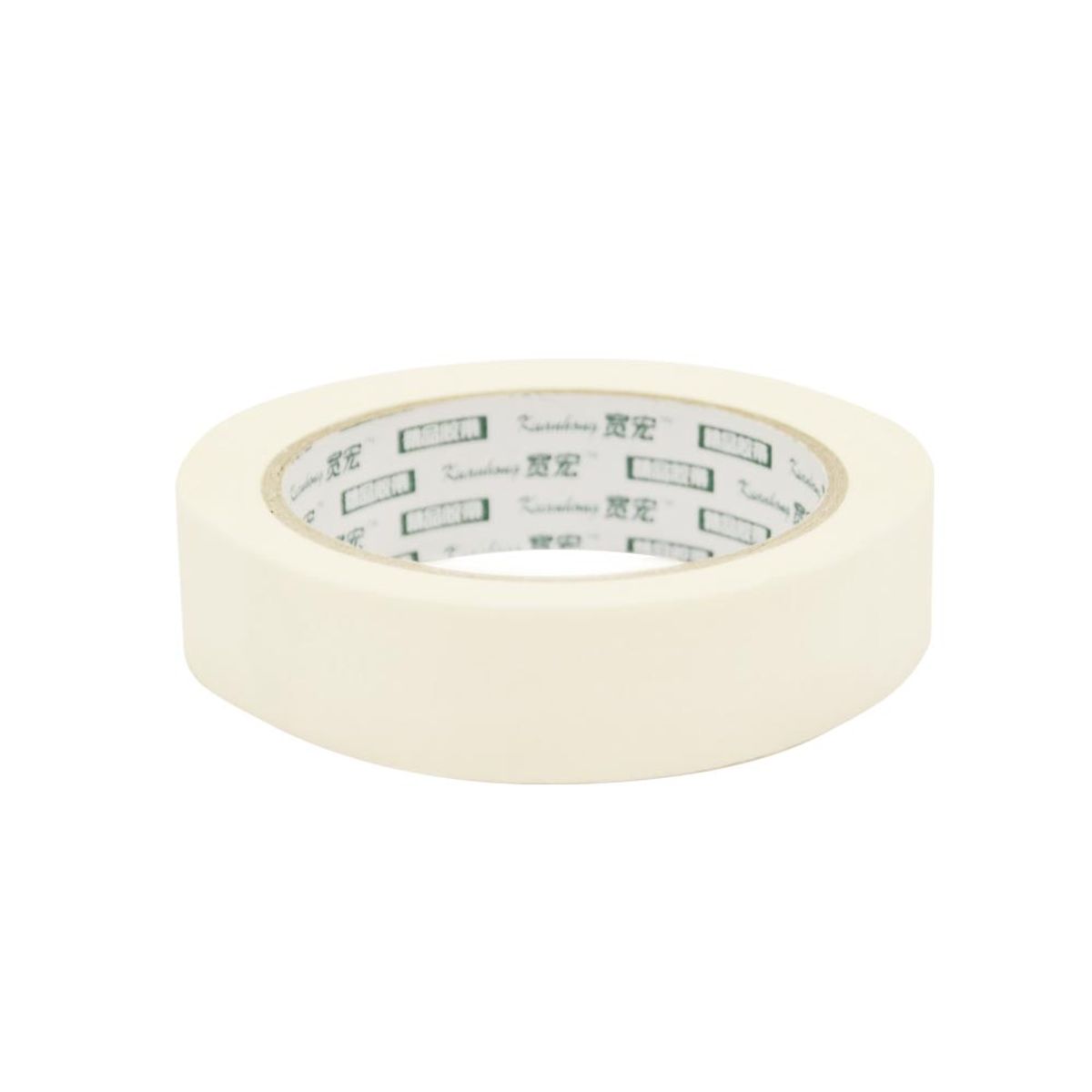 DALI - Cinta Masking Tape 25 mm x 40 m (Pack 6 Unidades) - Papel Crepé, Adhesión Limpia para Pintura y Rotulación