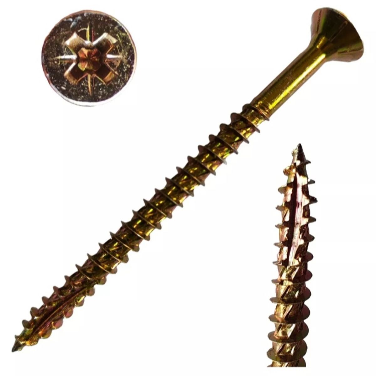 GENERICO - Tornillo Turbo Screw #14(6) 100/60 X 1000 Unds