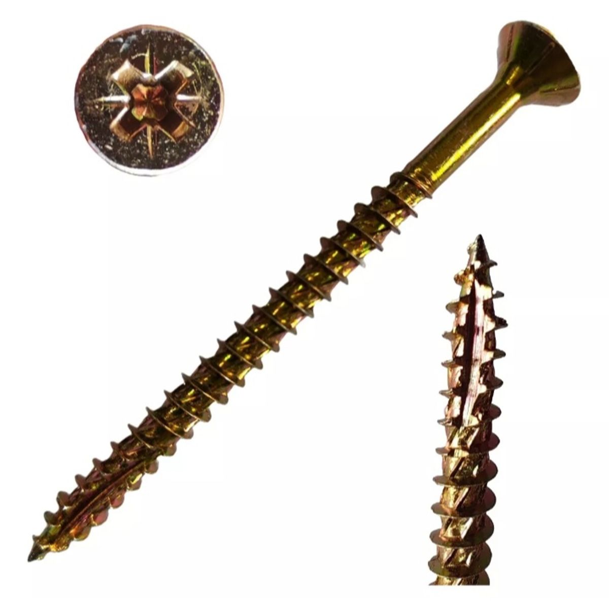 GENERICO - Tornillo Turbo Screw #14(6) 100/60 X 1000 Unds