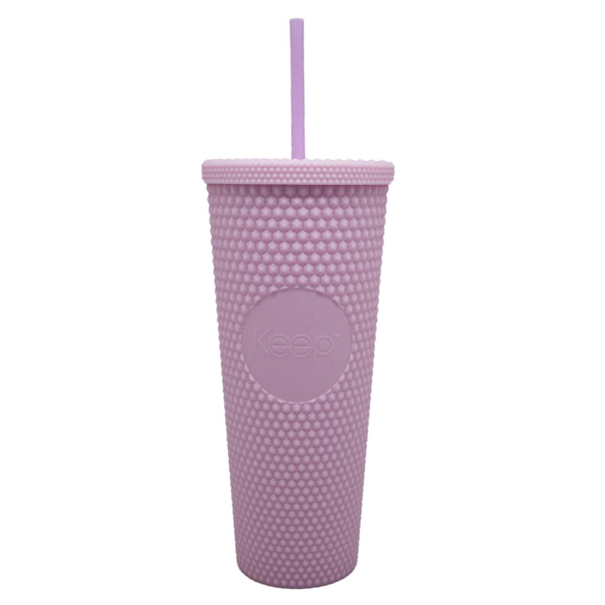 KEEP TITANIO - Vaso Keep Tumbler Venti 710ml Con Bombilla Rosa