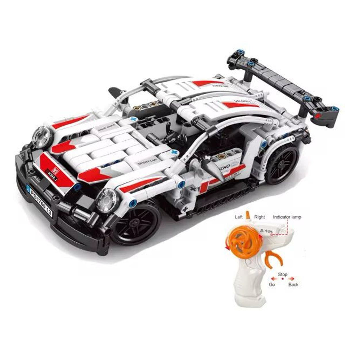 GENERICO - Auto a Control Remoto recargable Rally