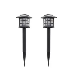MEGABRIGHT - Pack 2 Farol Estaca Solar LED Pro