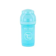 TWISTSHAKE - Mamadera Anti-Cólico 180ml Azul Pastel