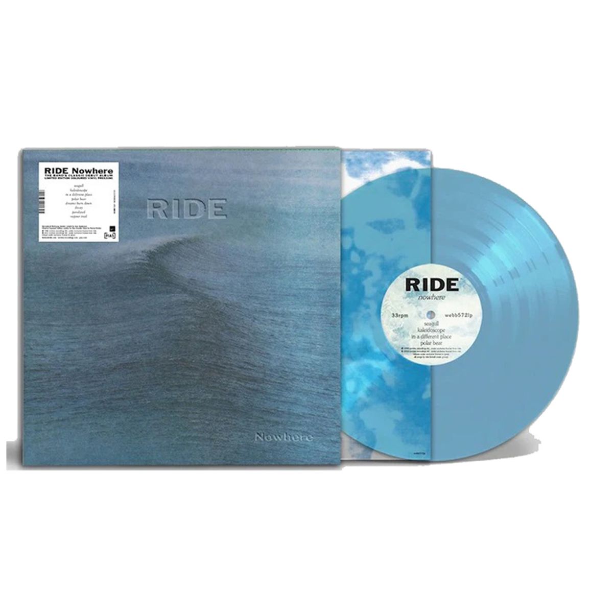 GENERICO - Ride - Nowhere - Vinilo Blue Transparent Curacao