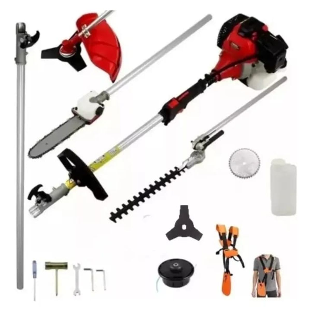 EINHELL - Desmalezadora Cortacesped Multifuncional 7 en 1- Profesional Japon