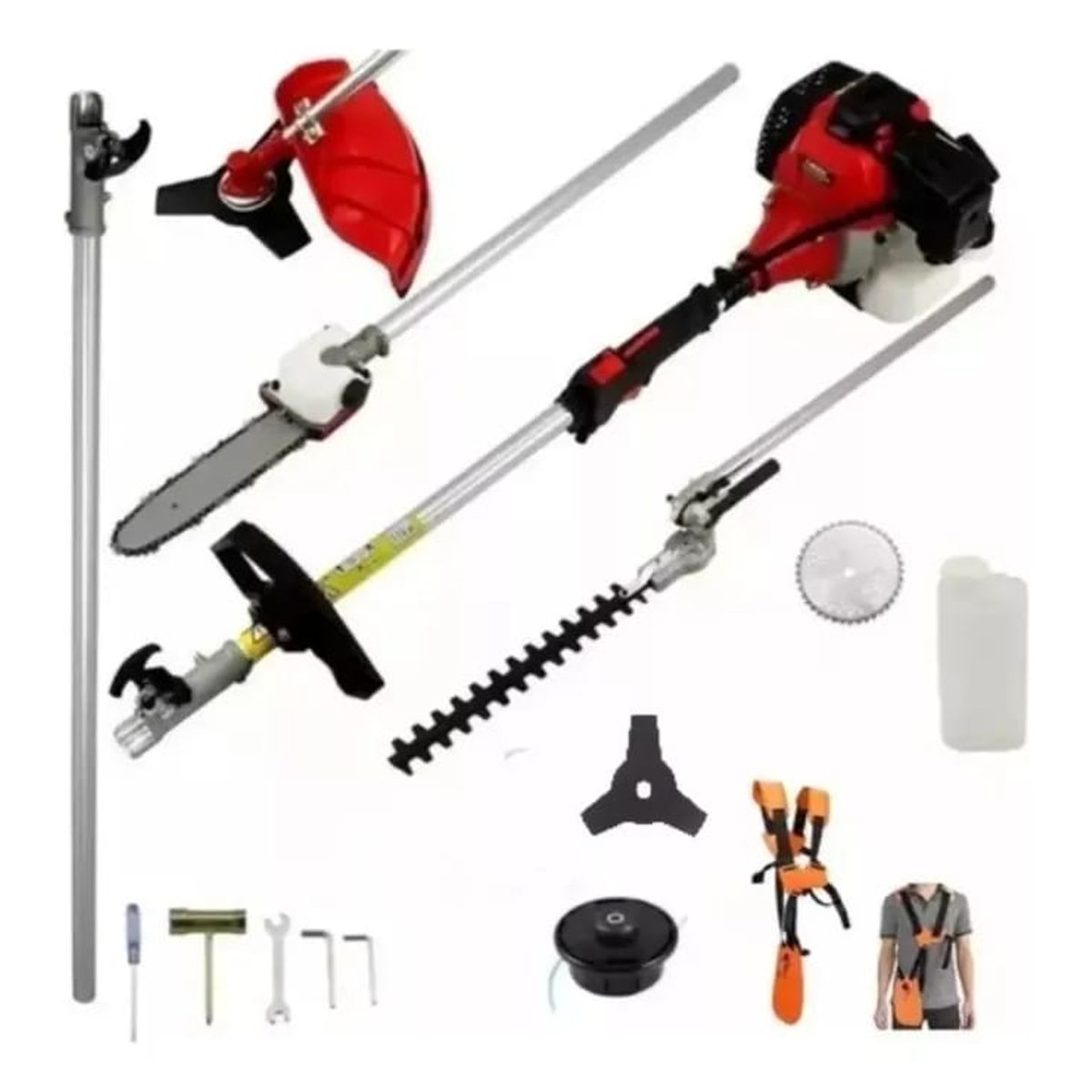 EINHELL - Desmalezadora Cortacesped Multifuncional 7 en 1- Profesional Japon