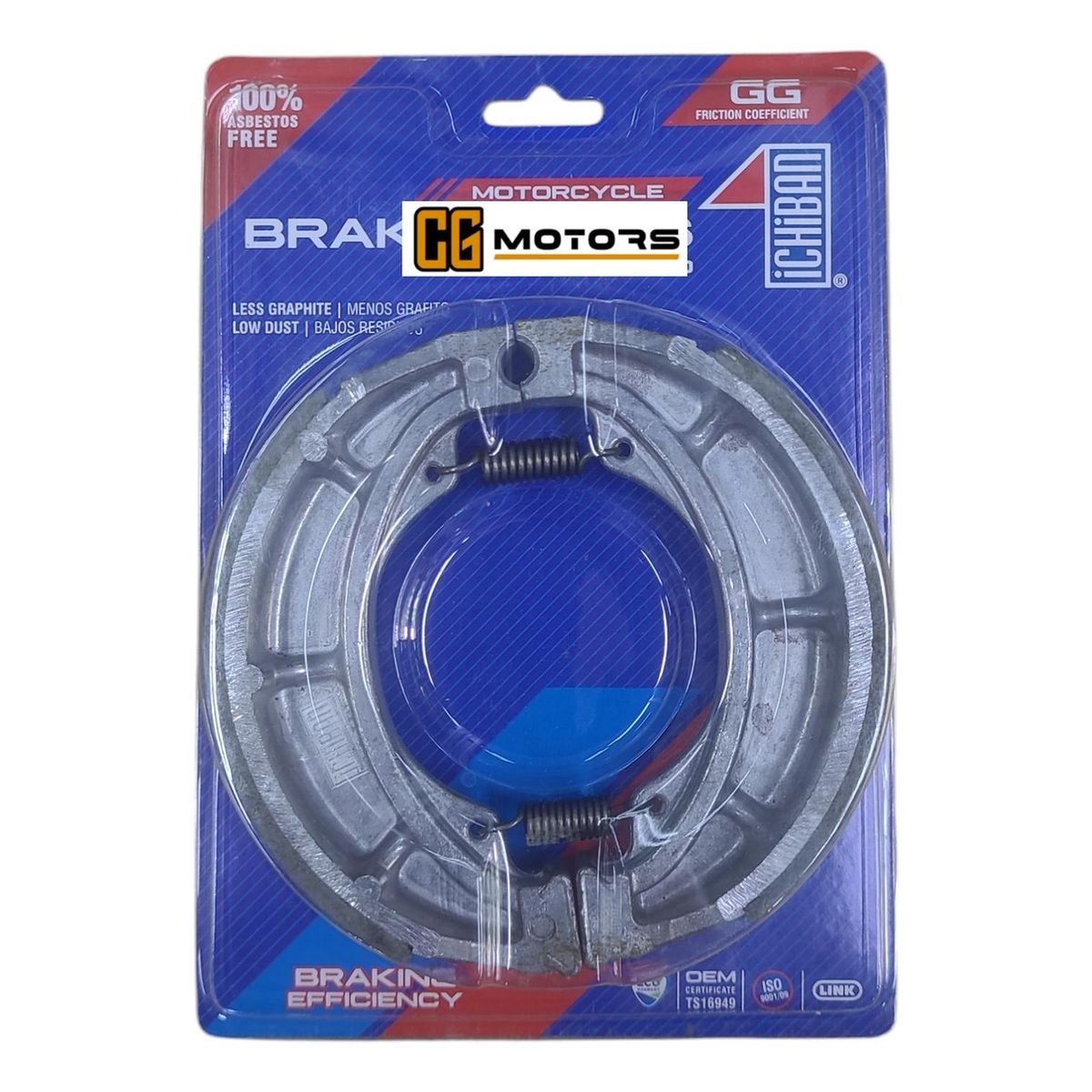 GENERICO - Balatas Moto Fz16fzn150gixxer150tornado250nk150gz150
