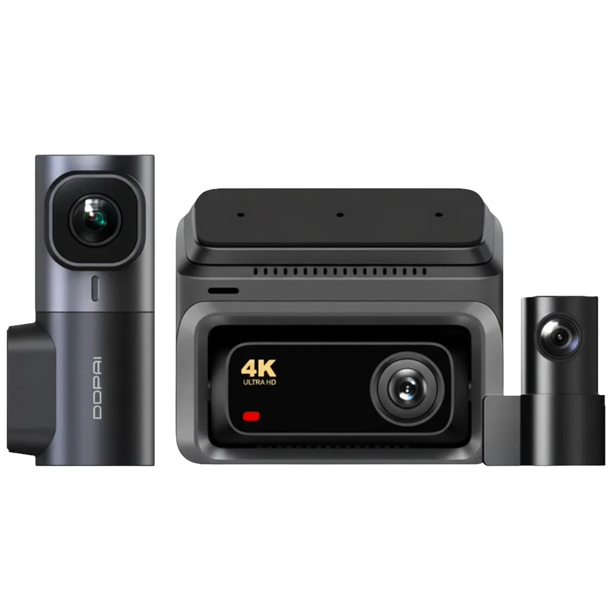 DDPAI - Camara DDPai Z60 Triple Camaras 4K