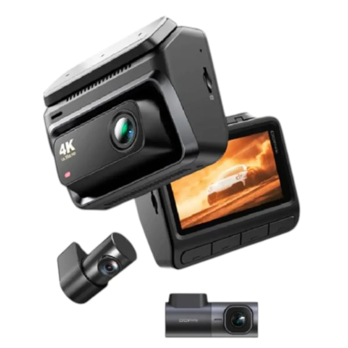 DDPAI - Camara DDPai Z60 Triple Camaras 4K