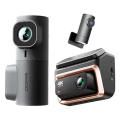 DDPAI - Camara Z60 Pro 4K Triple Camaras GPS