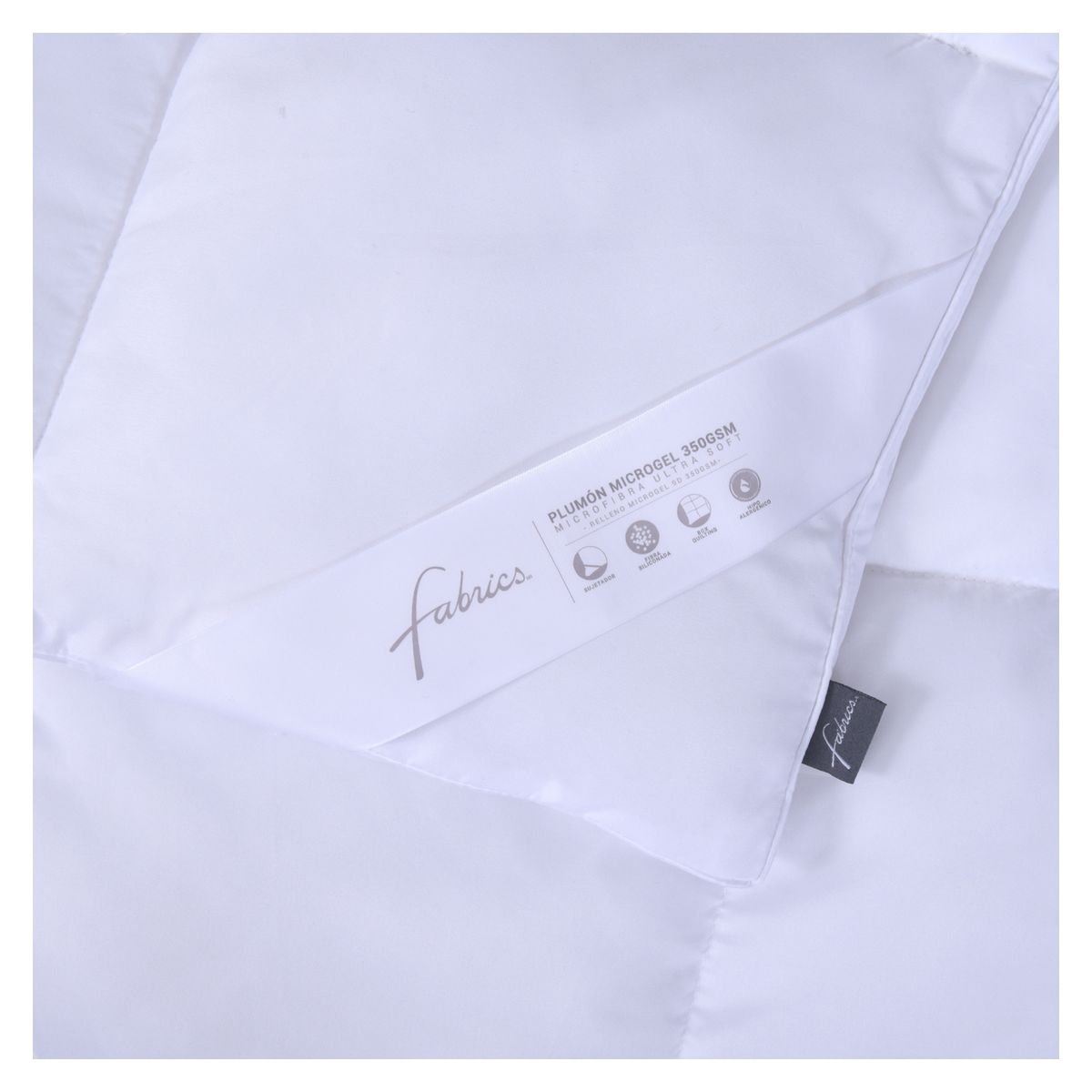 FABRICS - Plumón Microfibra Blanco Fabrics