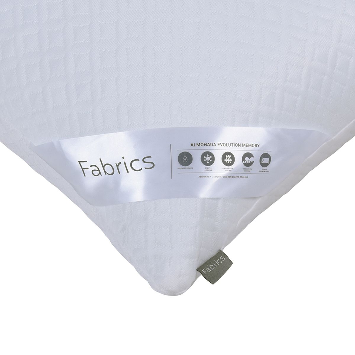 FABRICS - Almohada Memory Foam 50X70 cm Fabrics