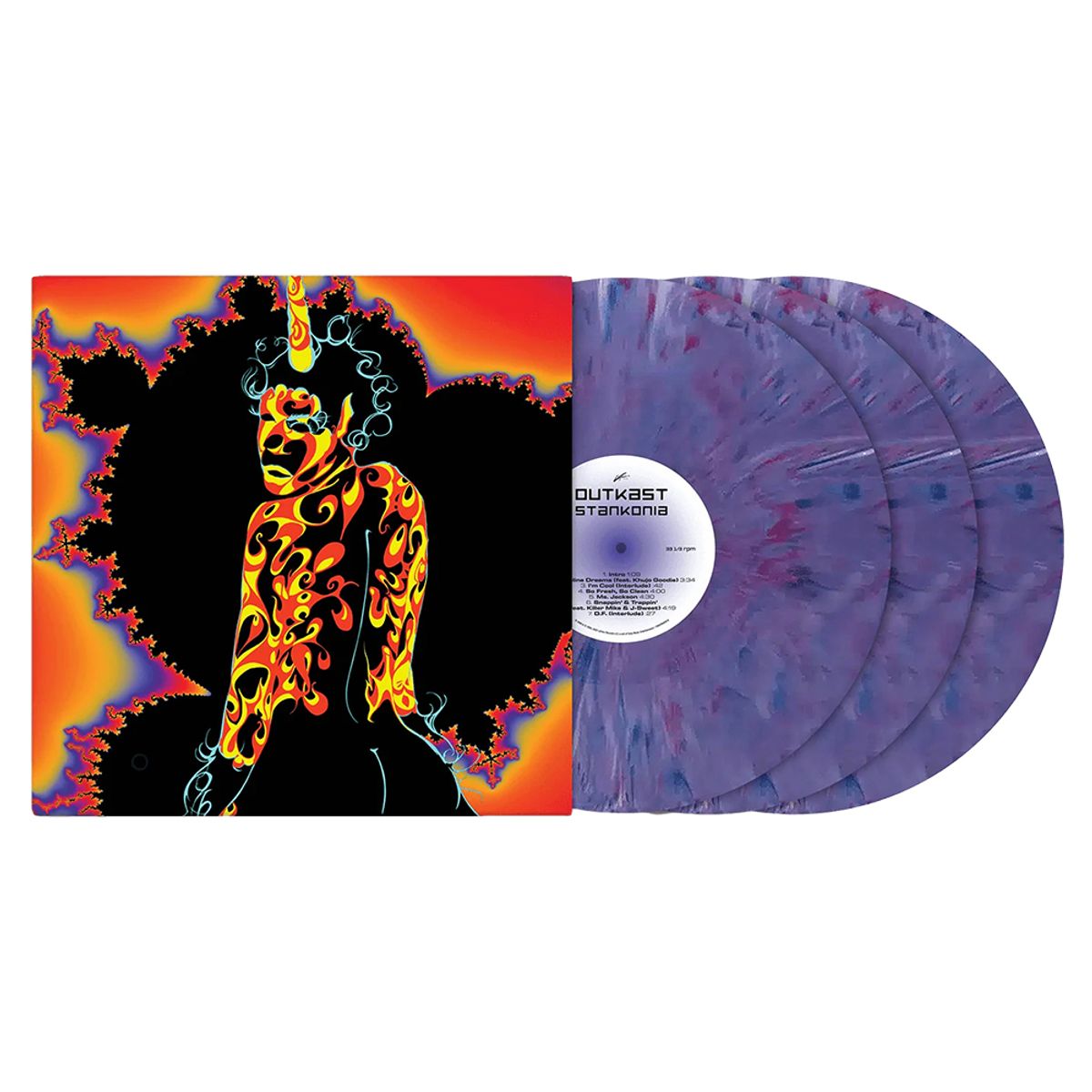 GENERICO - OutKast - Stankonia Vinilo Triple Purple Marble 25th Anniversary
