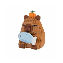 GENERICO - Juguete Mini Bloques Armables Niños Capibara Pez Happy 3d 456 Pcs