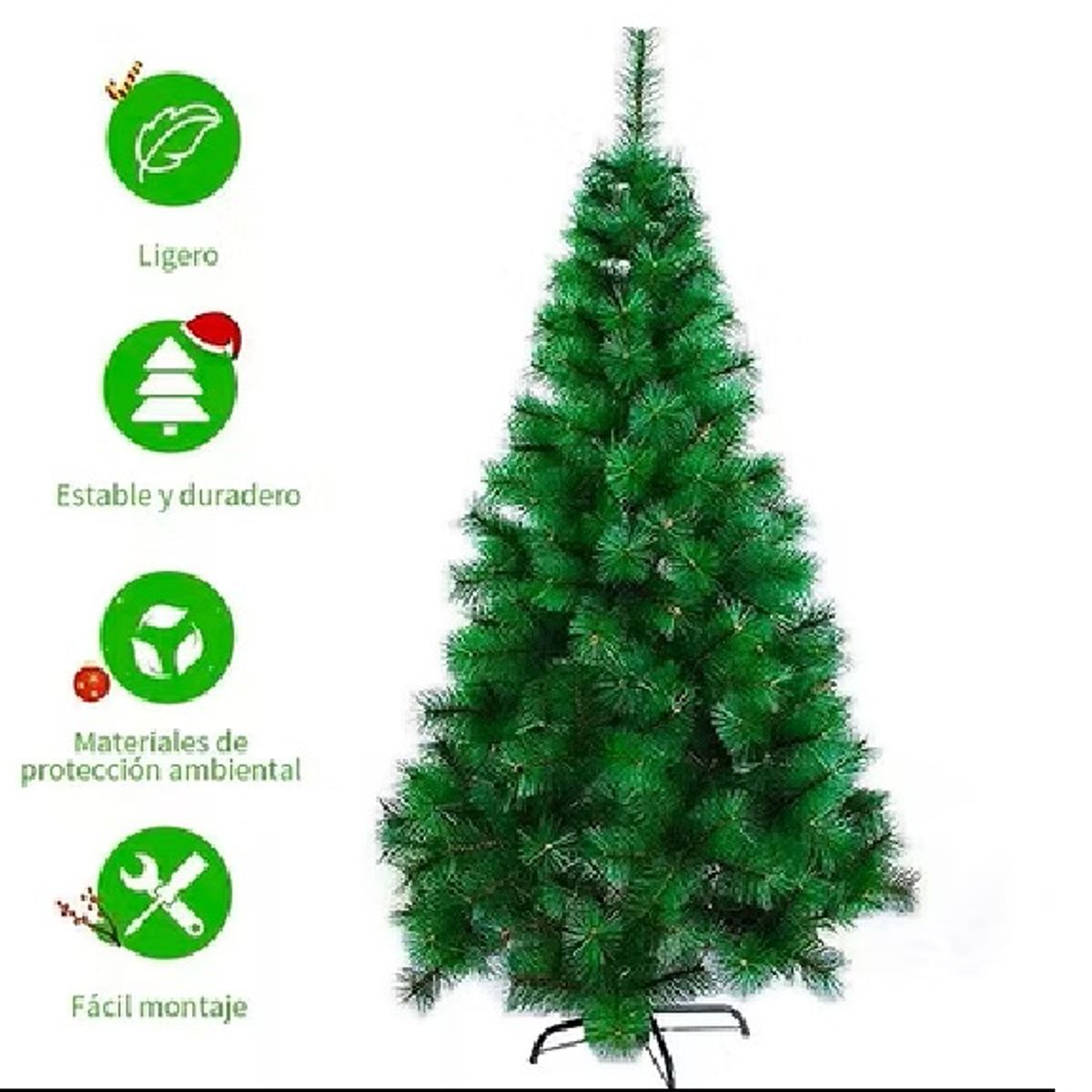 GENERICO - ARBOL NAVIDAD 150 CM TRADICIONAL