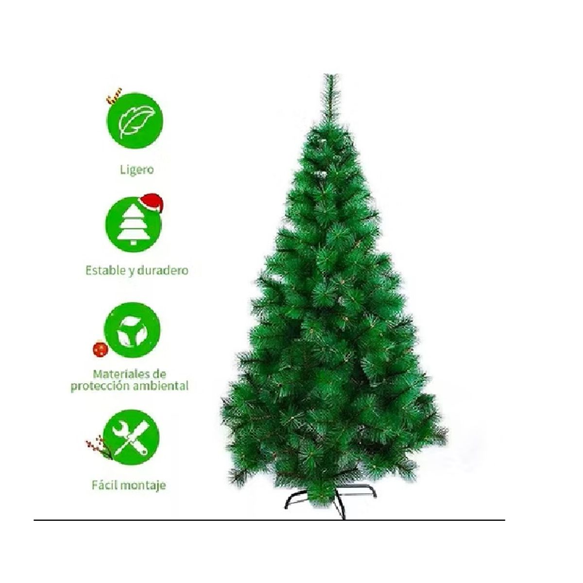 GENERICO - ARBOL NAVIDAD 150 CM TRADICIONAL