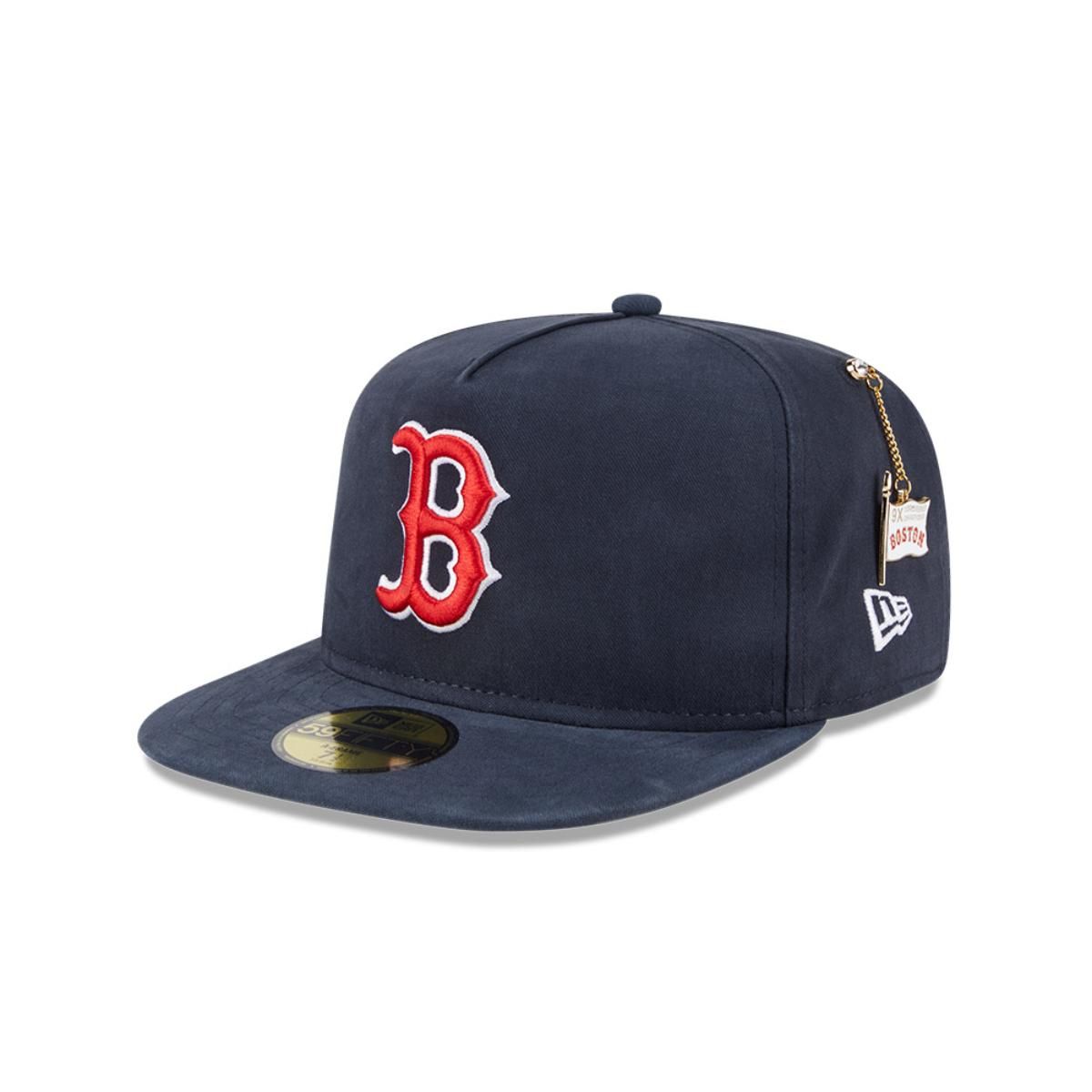 NEW ERA - Gorra 59Fifty Boston Rojo Sox MLB Championship Side Flag