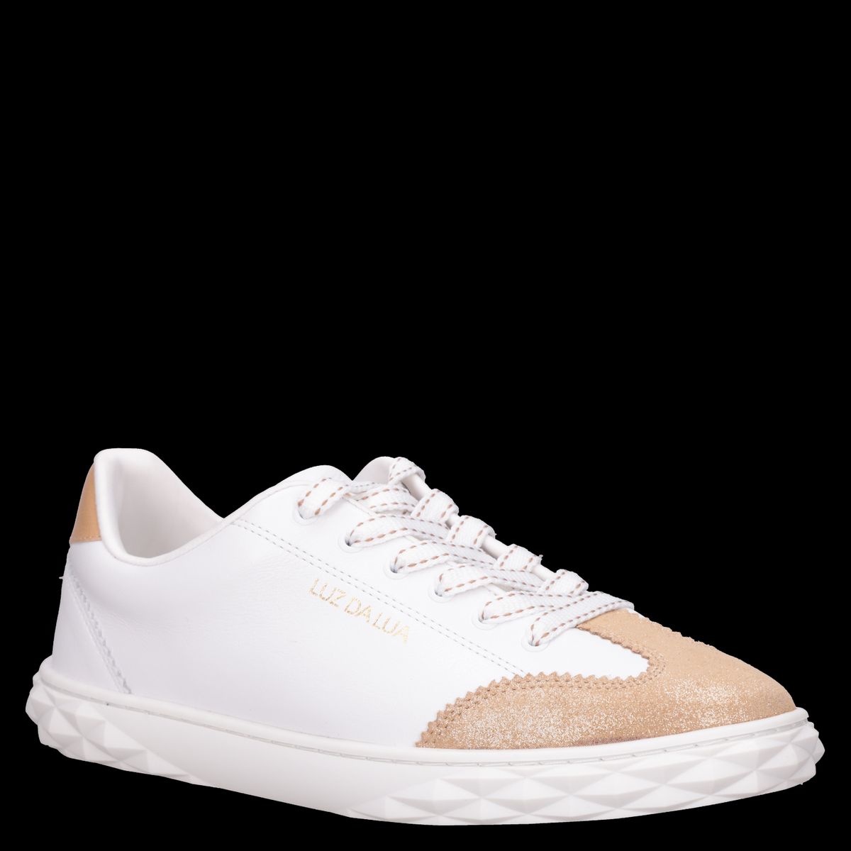 LUZ DA LUA - Zapatilla Mujer Casual Dorado Luz Da Lua