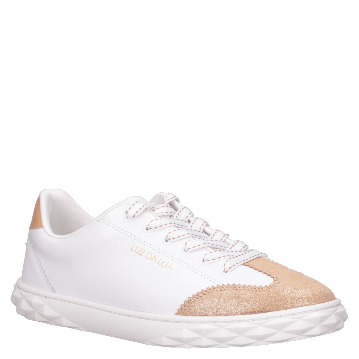 LUZ DA LUA - Zapatilla Mujer Casual Dorado Luz Da Lua