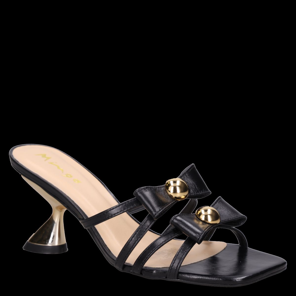 MINGO - Sandalia Mujer Fiesta Negro Mingo