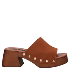 POLLINI - Sandalia Mujer Casual Marrón