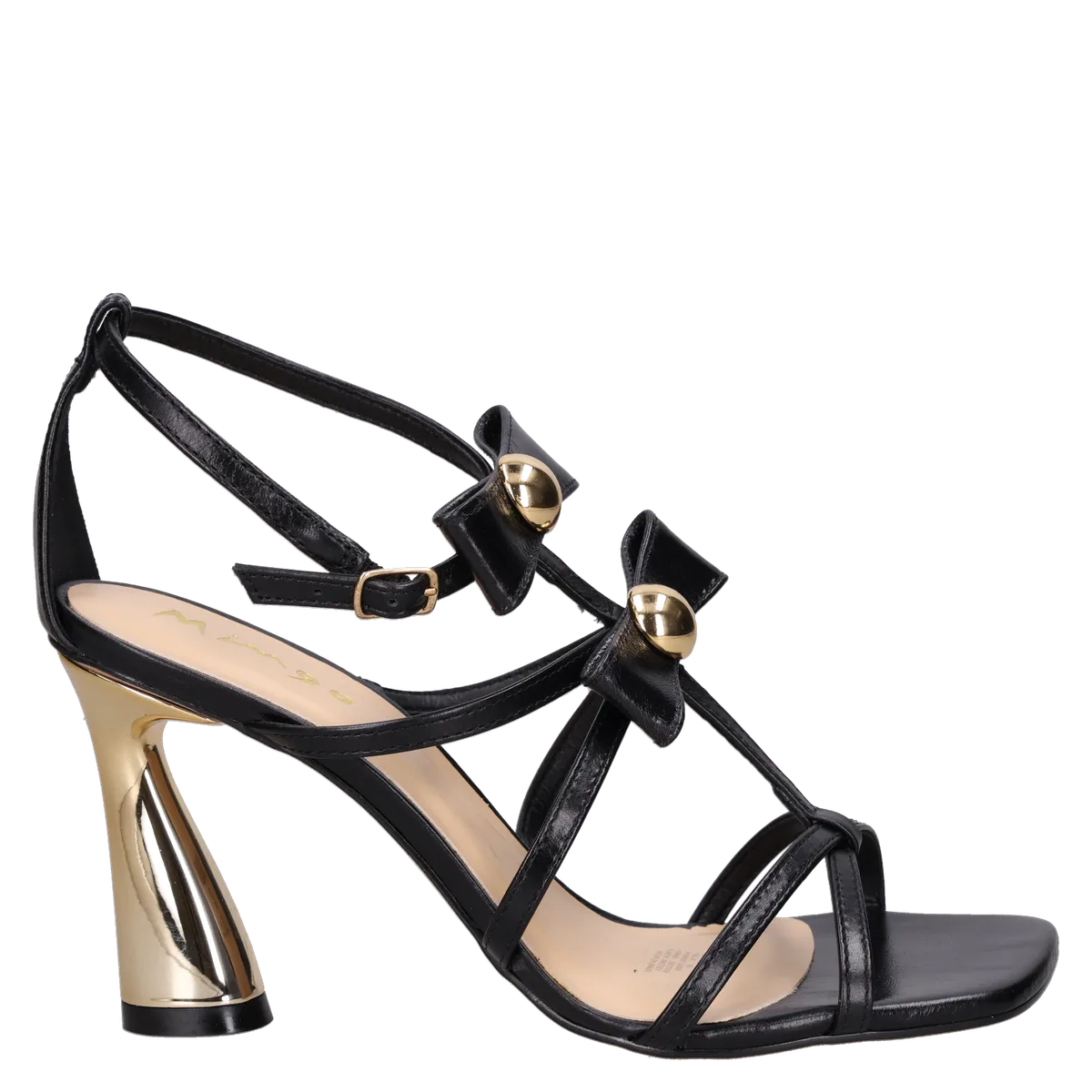 MINGO - Sandalia Mujer Fiesta Negro Mingo