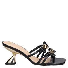 MINGO - Sandalia Mujer Fiesta Negro