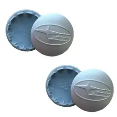 GENERICO - 4 Tapa Centro de Llanta para Subaru 60mm