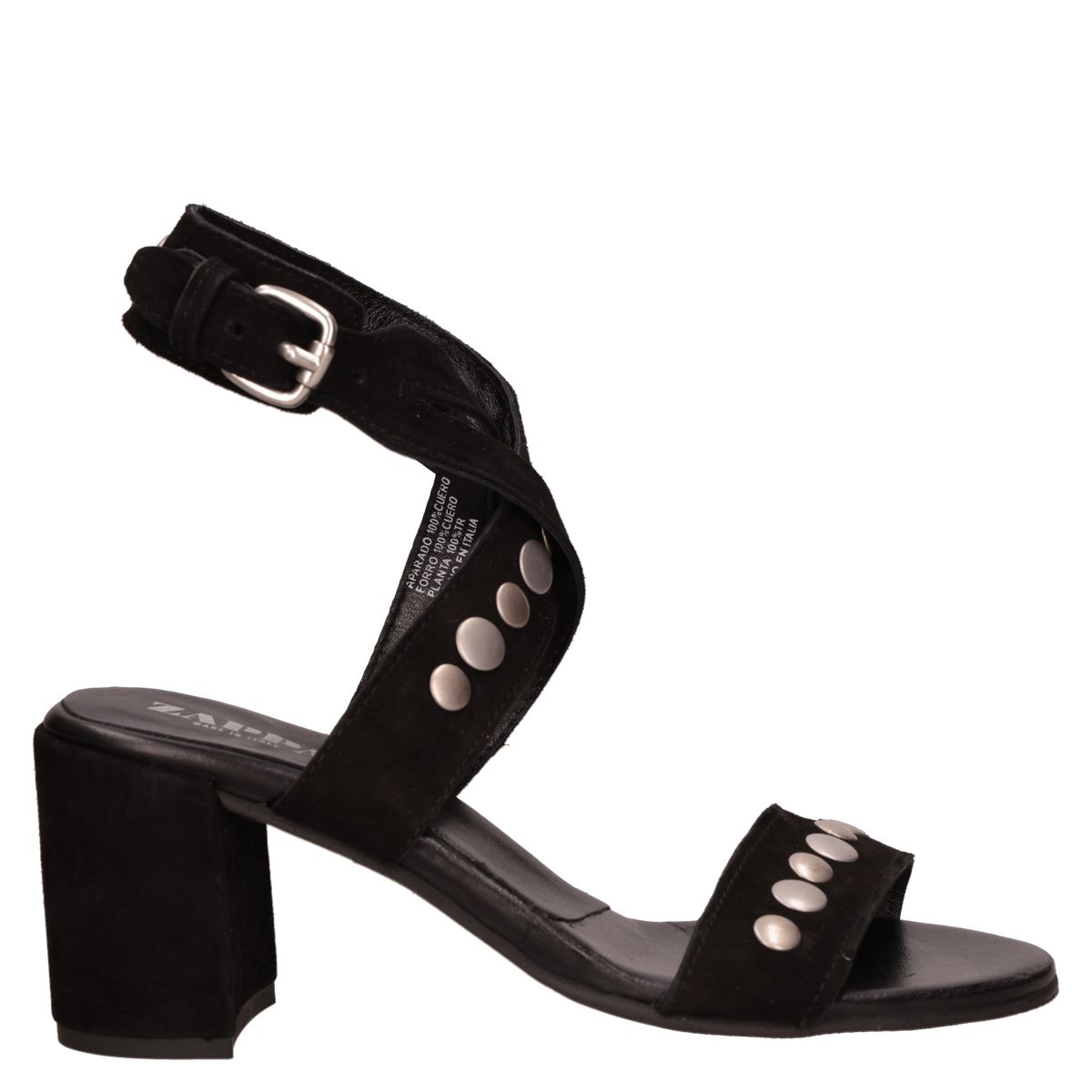 ZAPPA - Sandalia Mujer Casual Negro Zappa