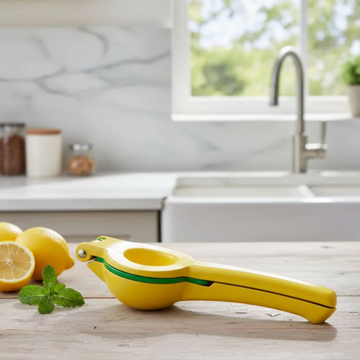 GENERICO - Exprimidor Manual De Limón Prensa Para Cítricos Doble Mango.
