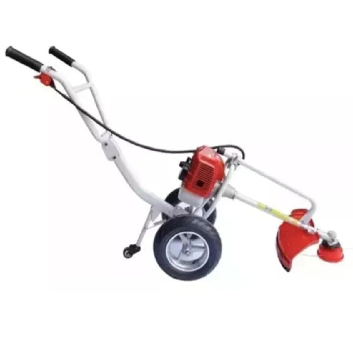 EINHELL - Desmalezadora Orilladora Desbrozadora  52cc 3 En 1 + Ruedas