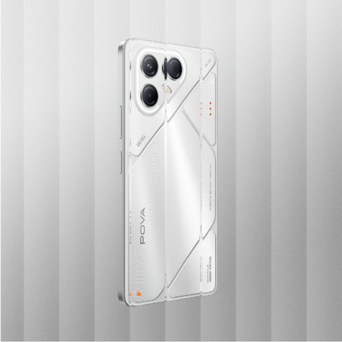 TECNO MOBILE - Celular Tecno Pova 7 5G 256GB + 8GB Magic Silver