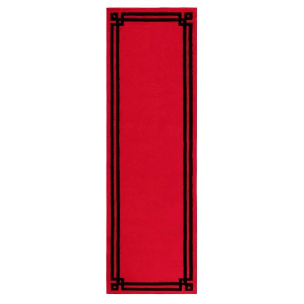 MROTTO - Alfombra de Pasillo Rojo 70 x 230 cm  Moderna