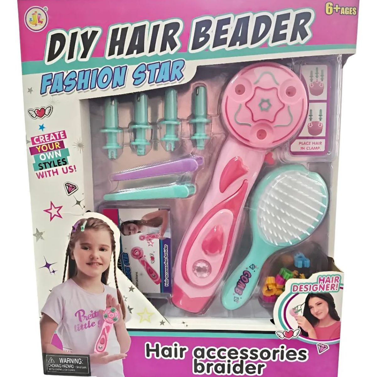 GENERICO - Trenzador De Cabello Para Niñas Fashion Star