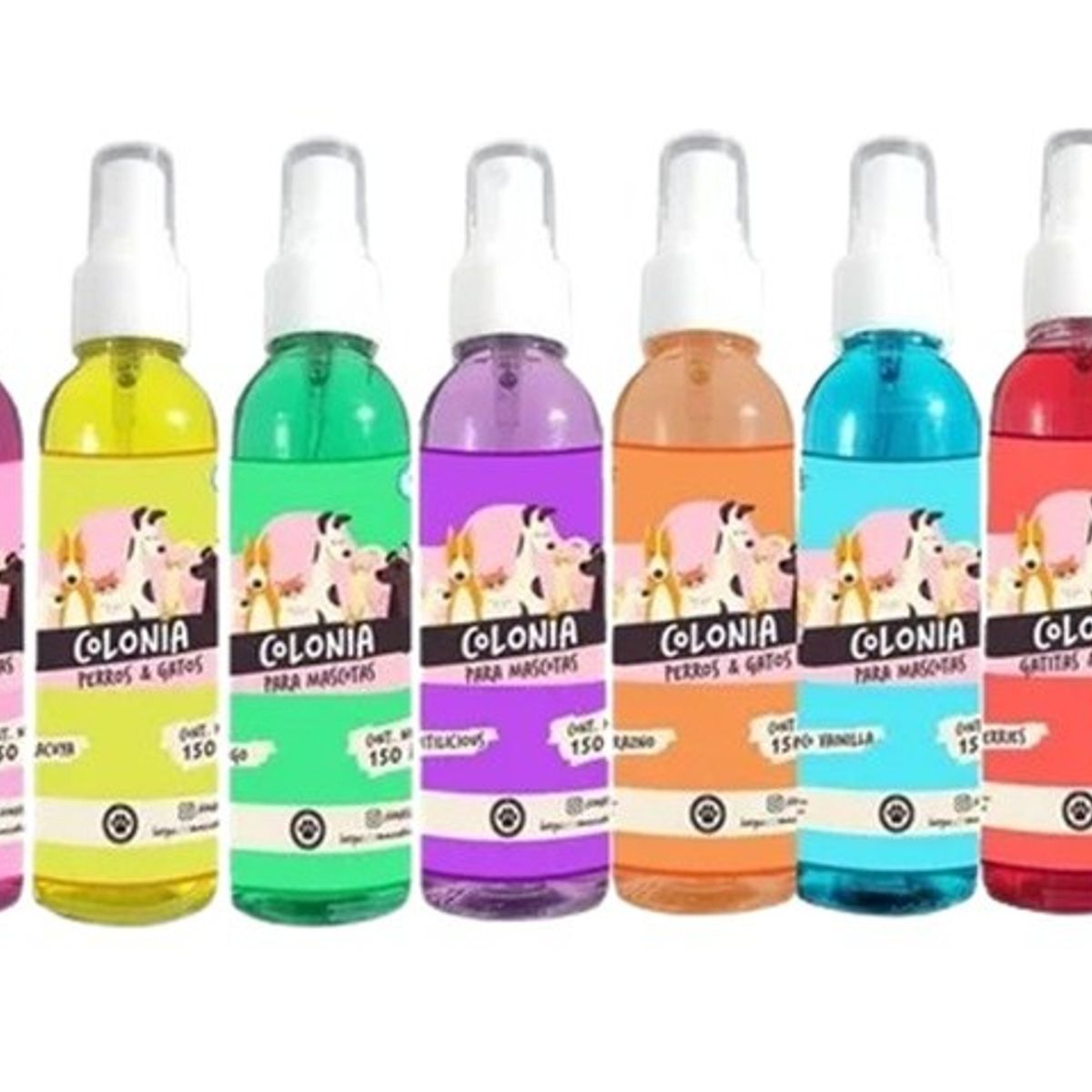 MASCOKITS - Kit Colonia Para Perro - Gatos 150 Ml