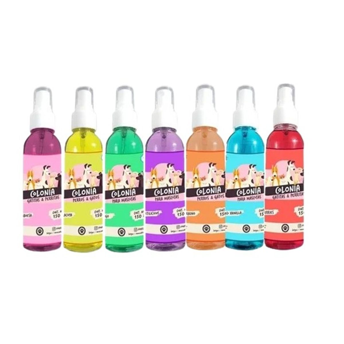 MASCOKITS - Kit Colonia Para Perro - Gatos 150 Ml