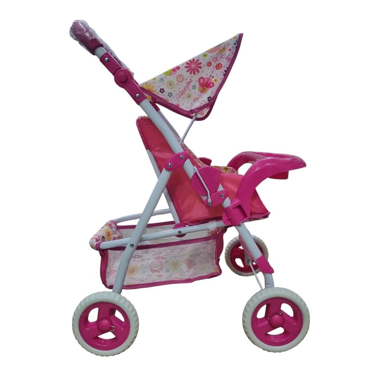 GENERICO - COCHE DE MUÑECA PLEGABLE GRANDE XL 80 CMS DOLL GIRASOLES