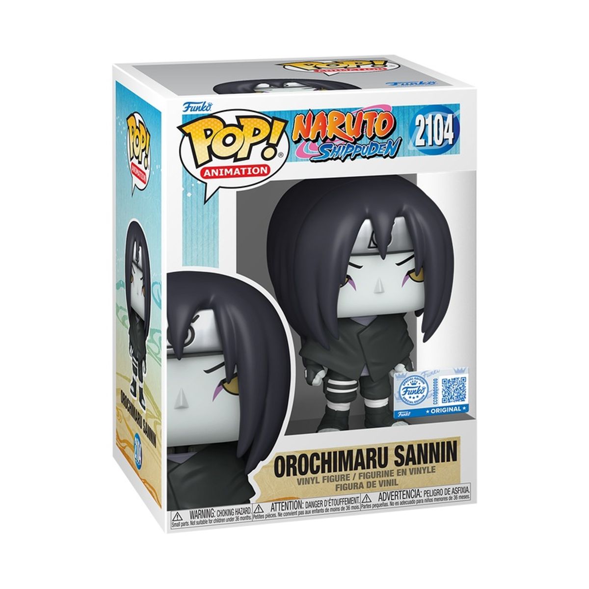 FUNKO - Funko Pop Naruto – Orochimaru 2104 + Protector