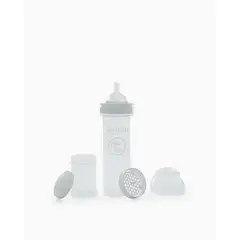 TWISTSHAKE - Mamadera Anti-Cólico 330ml Gris Pastel