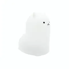 GENERICO - Lámpara de Noche de Silicona LED RGB Squishy Alpaca