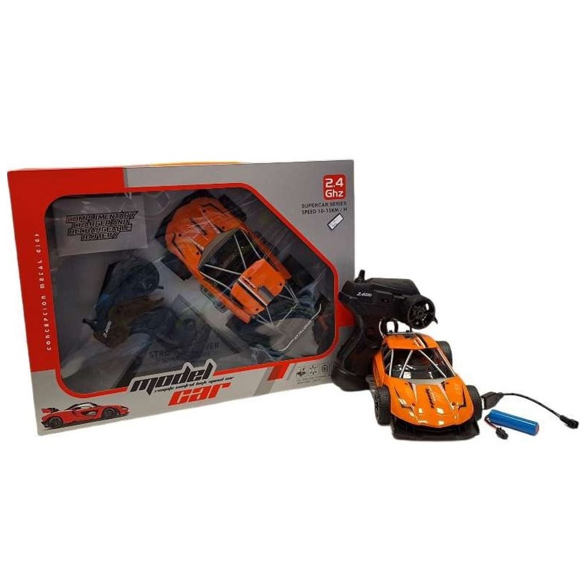 GENERICO - AUTO DE JUGUETE A CONTROL REMOTO RACING CAR RC