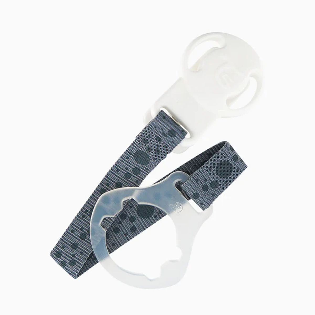TWISTSHAKE - Clip para chupetes Twistshake Gris Pastel