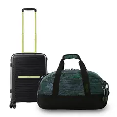 TOTTO - Pack Maleta de cabina Wave + Bolso Active S Negro