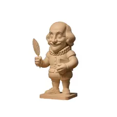 GENERICO - Figura Decoración de William Shakespeare