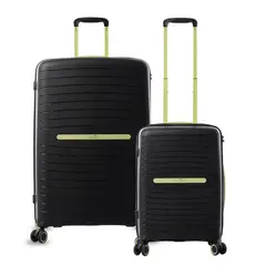 TOTTO - Pack Maleta de viaje Wave 23 kilos + Maleta Wave cabina Negra