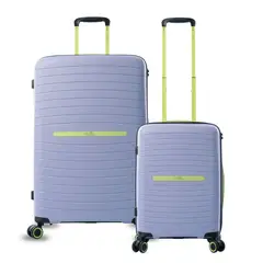 TOTTO - Pack Maleta de viaje Wave 23 kilos + Maleta Wave cabina Morada