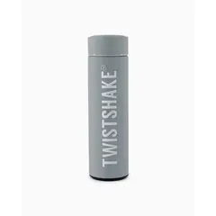 TWISTSHAKE - Termo para agua Hot & Cold 420ml Gris Pastel