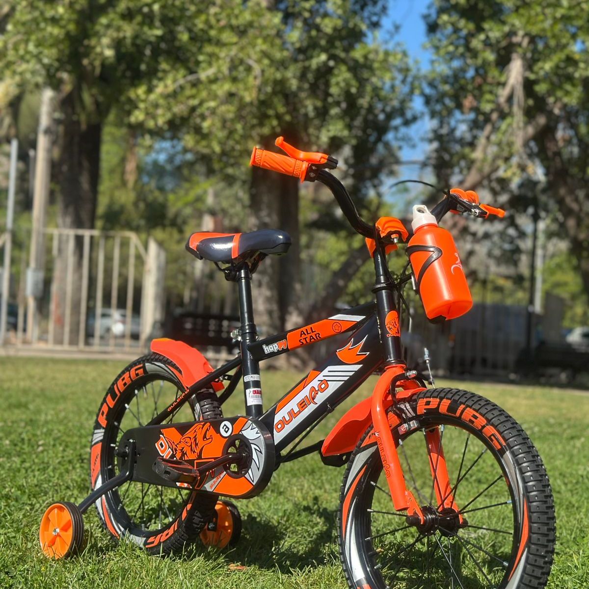 CHINA - Bicicleta Para Niño Aro 16 Con Ruedas De Aprendizaje Infantil