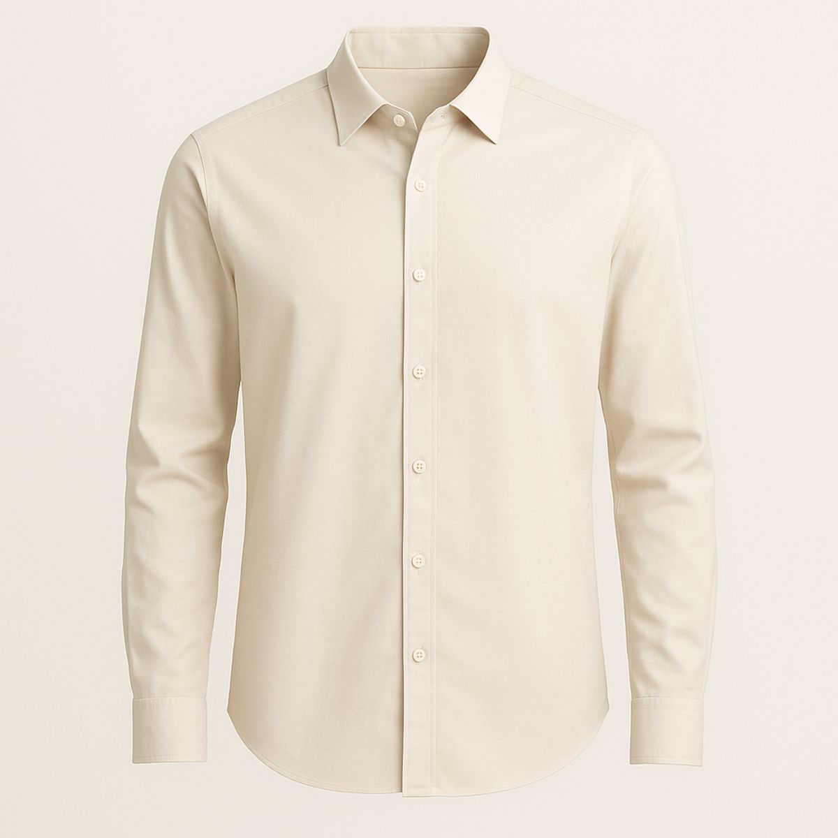 XPRESS RECHARGE - Camisa lisa de vestir Hombre  Ajuste Cómodo Estilo Elegante