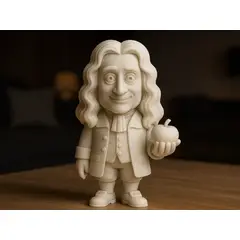 GENERICO - Figura Decoración de Isaac Newton de pie